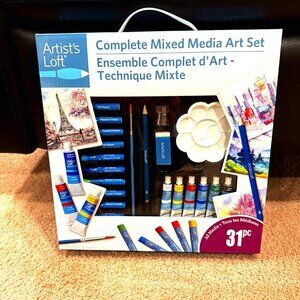Artist's Loft: 31-Piece Mixed Media Set